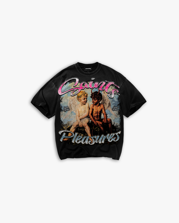 SAINTS X PLEASURES TEE