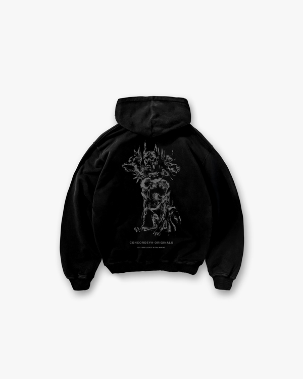 HAND DRAWN BOXY HOODIE